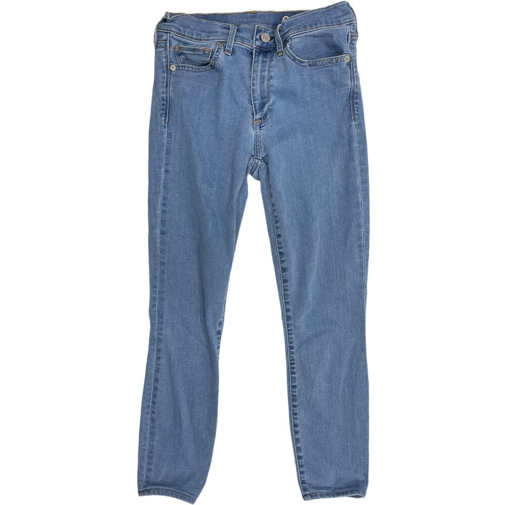 Gap Cropped Jeans Women Size 27 Blue Denim Mid Rise Cotton Blend Casual Capsule
